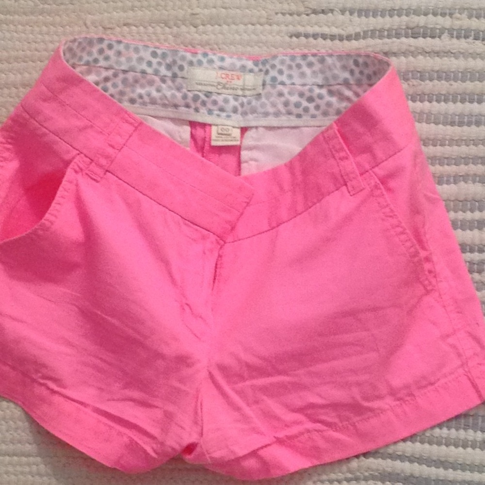 00 JCrew Pink Shorts!